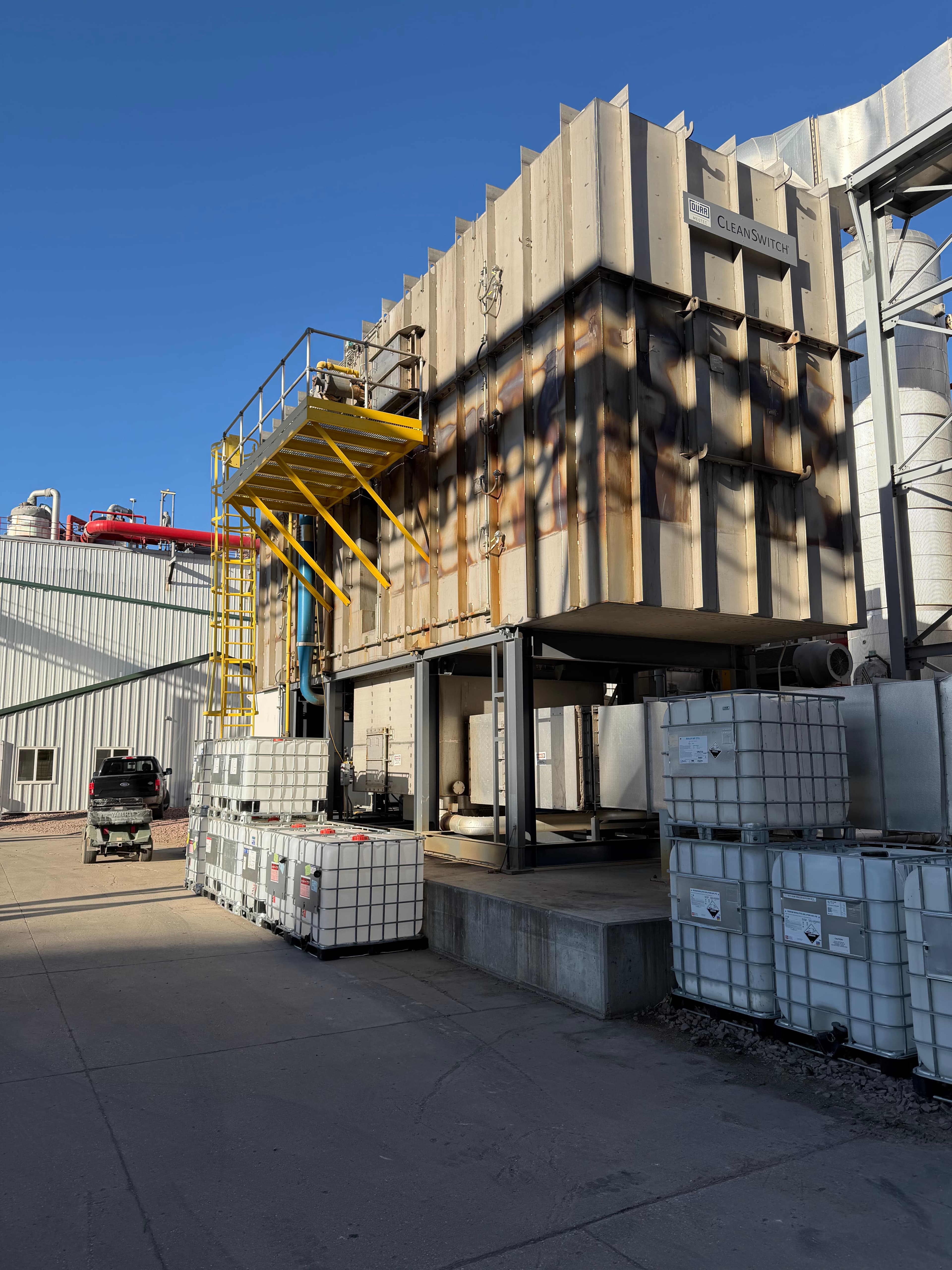Industrial furnace refractory installation detail